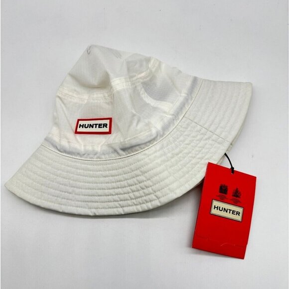 HUNTER packable nylon lightweight women's bucket hat -White - One size - Picture 3 of 4